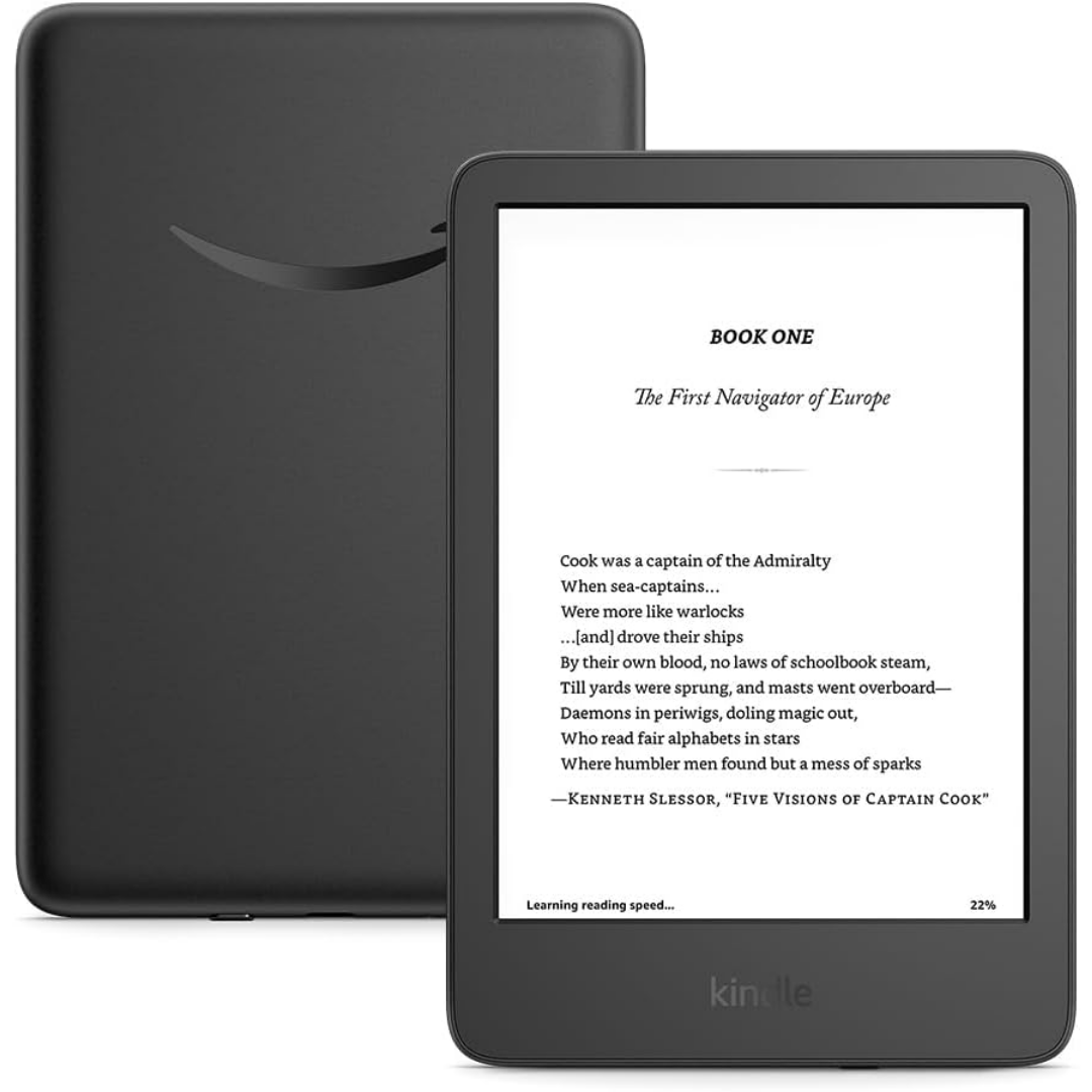 Máy đọc sách Kindle 16GB Gen 11 - ra mắt năm 2024 màu đen