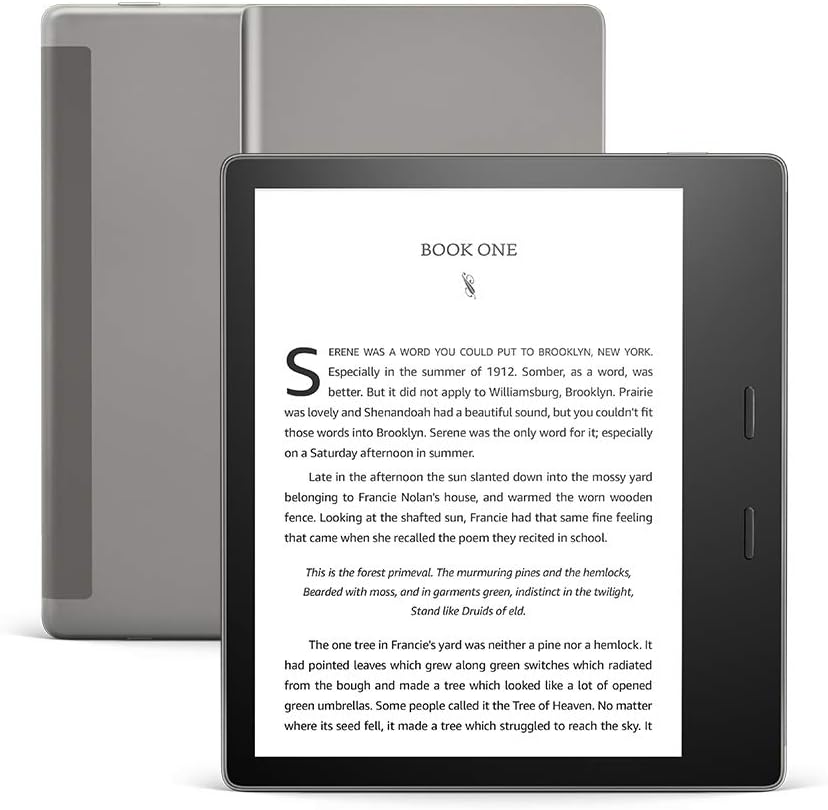 Máy đọc sách Kindle Oasis thế hệ 10 - Dung lượng: 8 GB, 32 GB (ra mắt 2019)