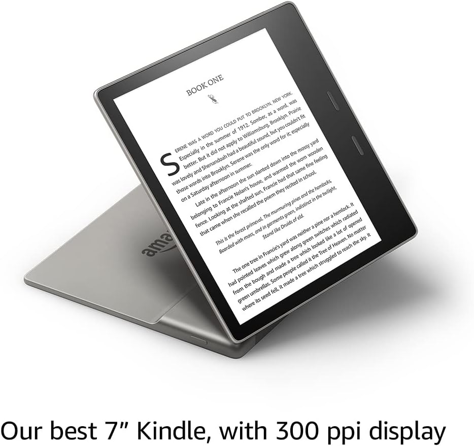 Máy đọc sách Kindle Oasis thế hệ 10 - Dung lượng: 8 GB, 32 GB (ra mắt 2019)