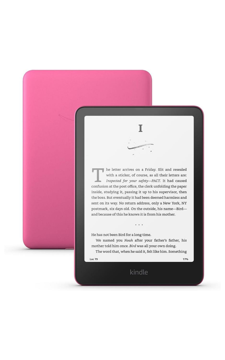Máy đọc sách Kindle PaperWhite 16GB Gen 12, ra mắt năm 2024, màu mâm xôi